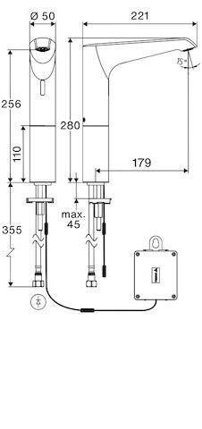 SCHELL XERIS Waschtisch-Armatur SCHELL - SCHELL XERIS Waschtisch-Armatur