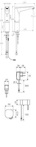 SCHELL XERIS Waschtisch-Armatur SCHELL - SCHELL XERIS Waschtisch-Armatur