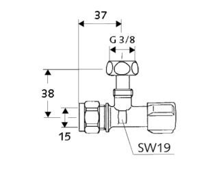 SCHELL COMFORT Eckventil SCHELL - SCHELL COMFORT Eckventil
