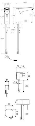 SCHELL XERIS Waschtisch-Armatur SCHELL - SCHELL XERIS Waschtisch-Armatur