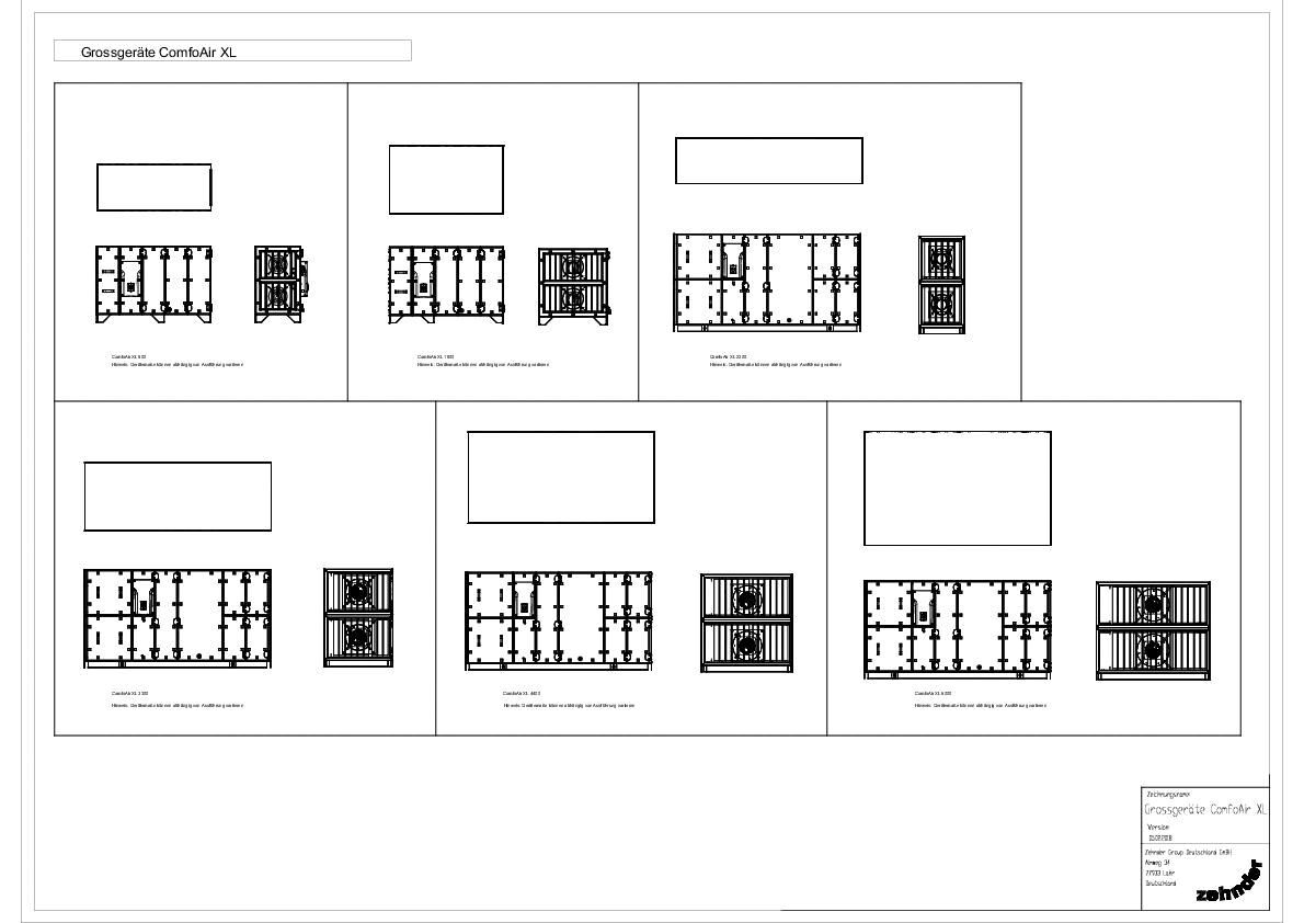 Zehnder - Grossgeräte