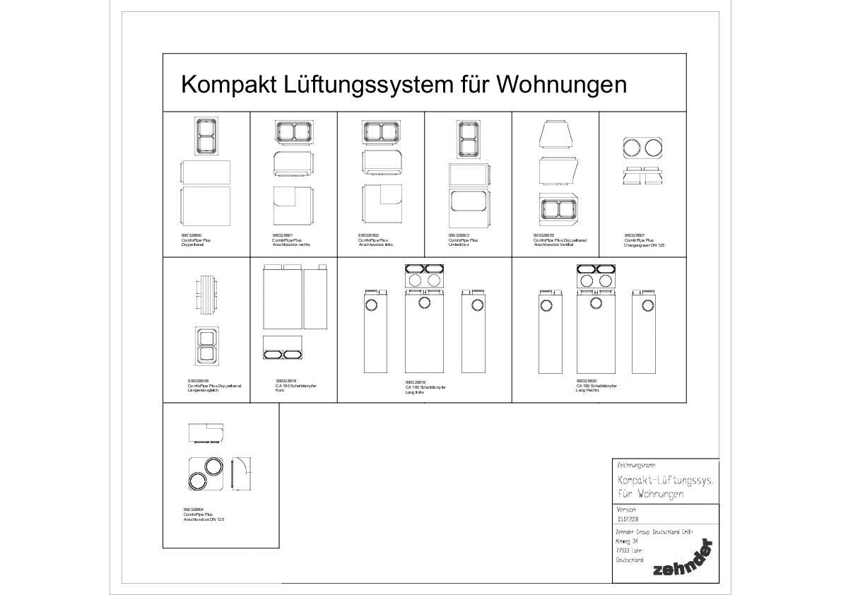 Zehnder - Kompakt-Lüftungssystem für Wohnungen