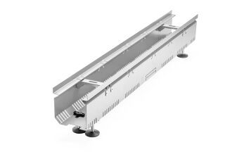 MONSUN DRAINTEC Entwässerungsrinne, Baubreite 125mm, Höhenverstellung
