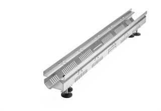 MONSUN DRAINTEC Entwässerungsrinne, Baubreite 100mm, Höhenverstellung