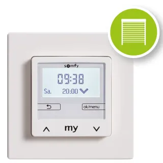 Verdrahtete Steuereinheiten für Sonnenschutzanlagen: Somfy Chronis und Soliris Verdrahtete Steuereinheiten für Sonnenschutzanlagen: Somfy Chronis und Soliris