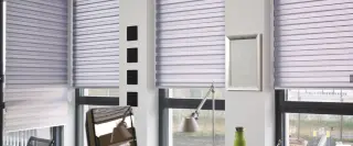 Innenliegender Sonnenschutz: Rollo, Doublé und Triplé Innenliegender Sonnenschutz: Rollo, Doublé und Triplé