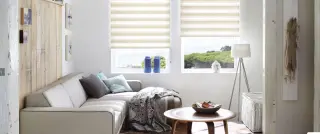 Innenliegender Sonnenschutz: Rollo, Doublé und Triplé Innenliegender Sonnenschutz: Rollo, Doublé und Triplé
