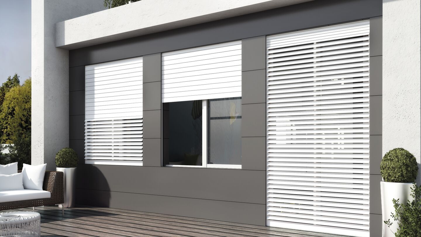 Außenliegender Sonnenschutz