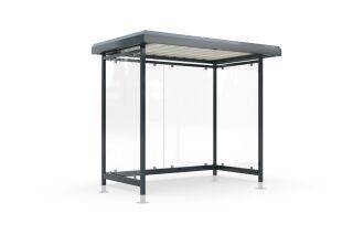 Überdachungssystem Personenüberdachung Oslo WSM - Walter Solbach Metallbau - Überdachungssystem Personenüberdachung Oslo