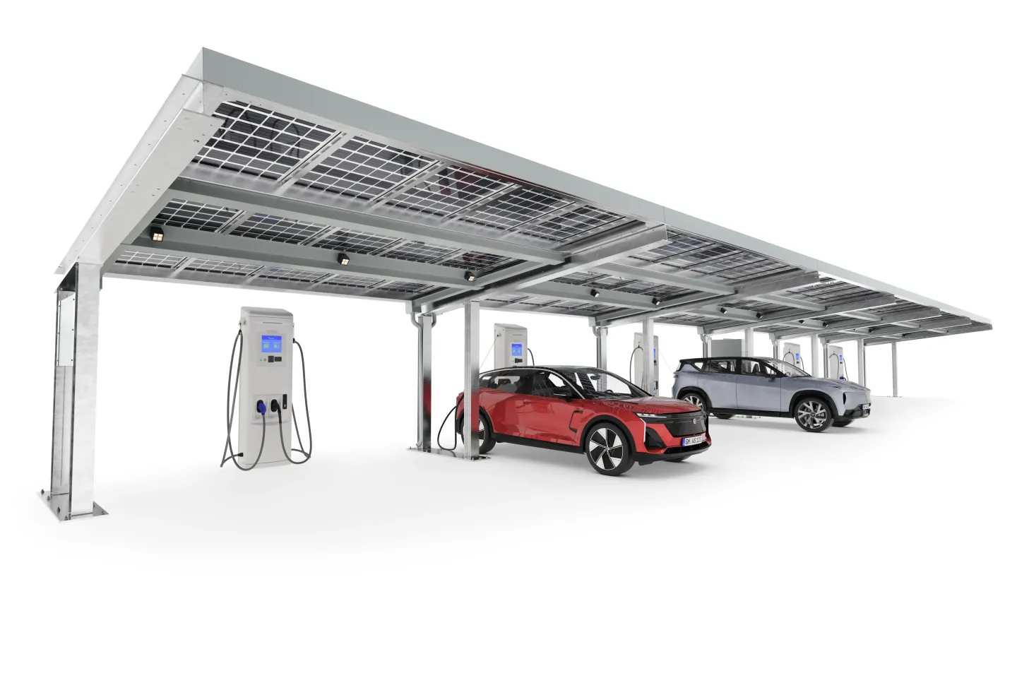 Carports und Solarcarports Carports und Solarcarports