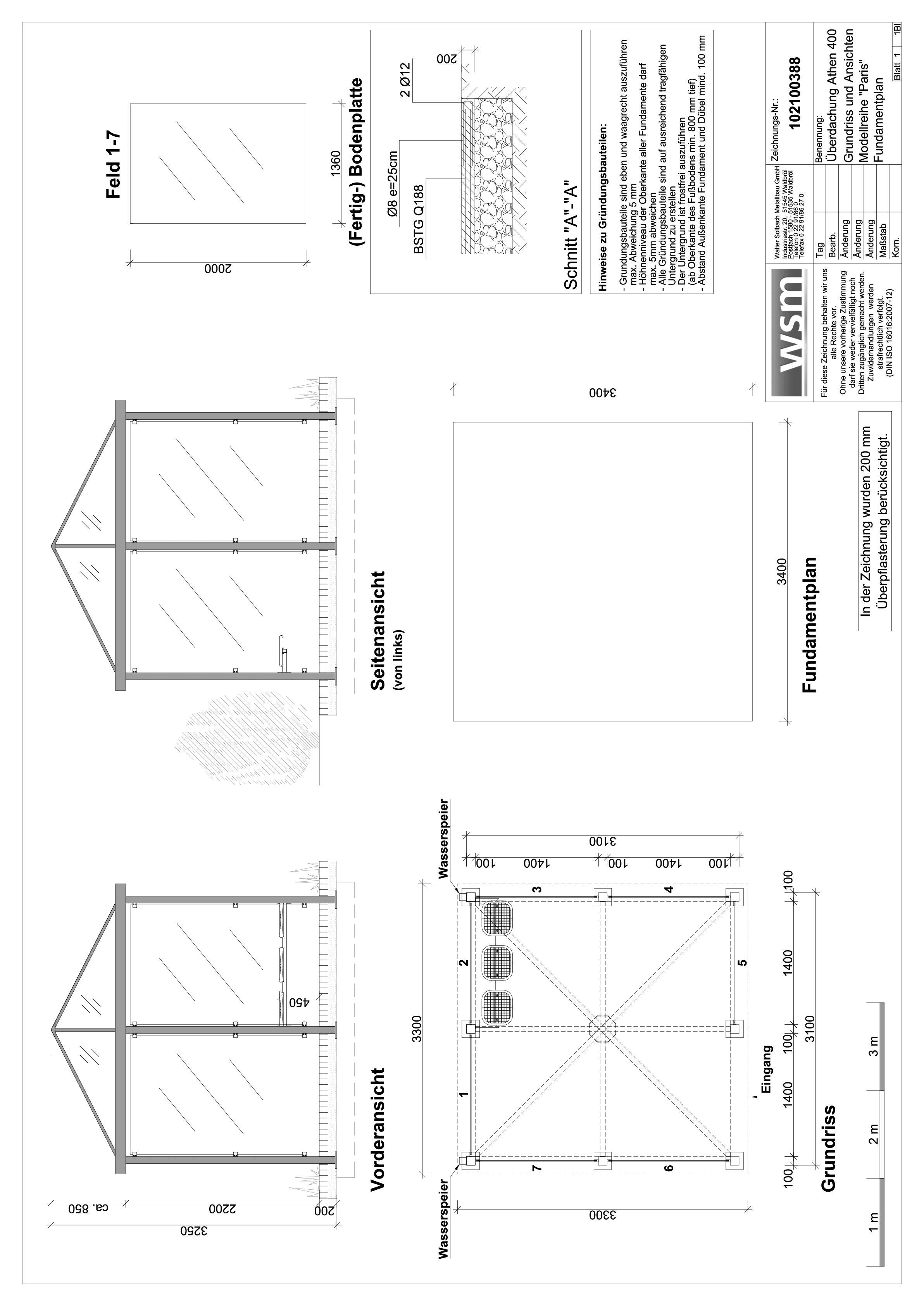 WSM - Walter Solbach Metallbau - Überdachungssysteme