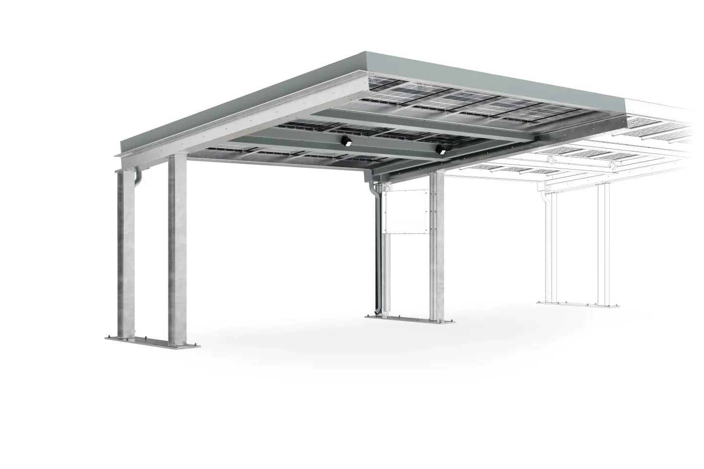 Carports und Solarcarports Carports und Solarcarports