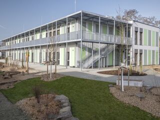 Betreuungsplätze in Holz-Hybrid-Modulbauweise