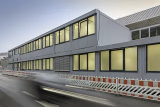 Mobile Raumsysteme für Arbeit: Büro- und Sozialgebäude Mobile Raumsysteme für Arbeit: Büro- und Sozialgebäude