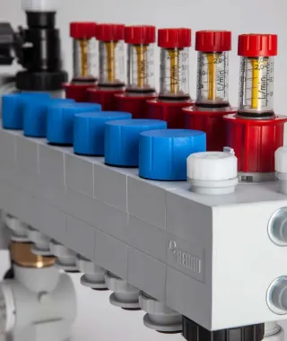 Verteilertechnik für Heizen und Kühlen