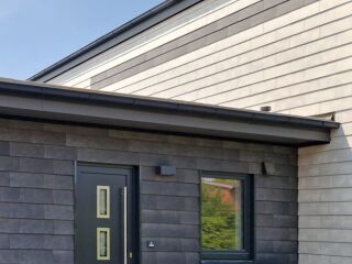 Drei Reihenhäuser in Holzrahmenbauweise