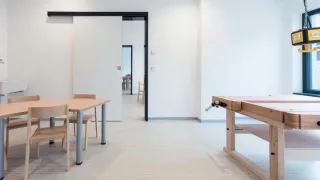 Fingerschutztüren mit integriertem Klemmschutz Fingerschutztüren mit integriertem Klemmschutz