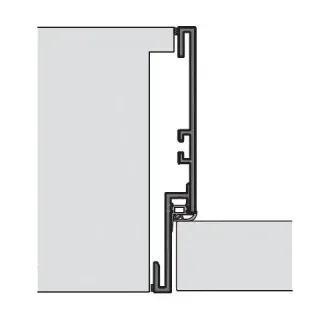 Aluminiumzargen für Holz- und Glastüren Aluminiumzargen für Holz- und Glastüren