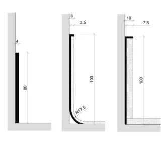 Sockelprofile und Wandrammschutzprofile aus Aluminium Sockelprofile und Wandrammschutzprofile aus Aluminium