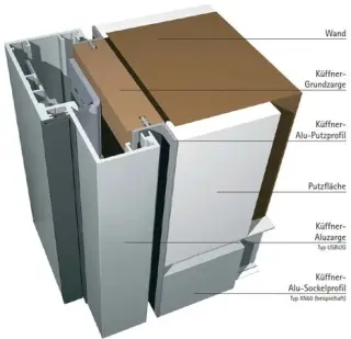 Aluminiumzargen für Holz- und Glastüren Aluminiumzargen für Holz- und Glastüren
