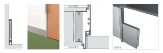 Sockelprofile und Wandrammschutzprofile aus Aluminium Sockelprofile und Wandrammschutzprofile aus Aluminium