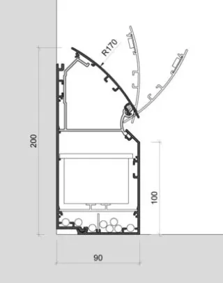Aluminiumkanäle für Elektroinstallationen Aluminiumkanäle für Elektroinstallationen