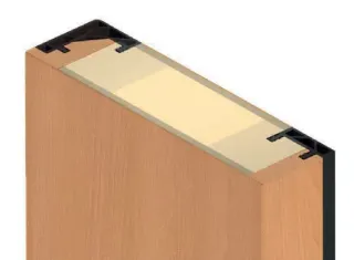 Fingerschutztüren mit integriertem Klemmschutz Fingerschutztüren mit integriertem Klemmschutz