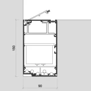 Aluminiumkanäle für Elektroinstallationen Aluminiumkanäle für Elektroinstallationen