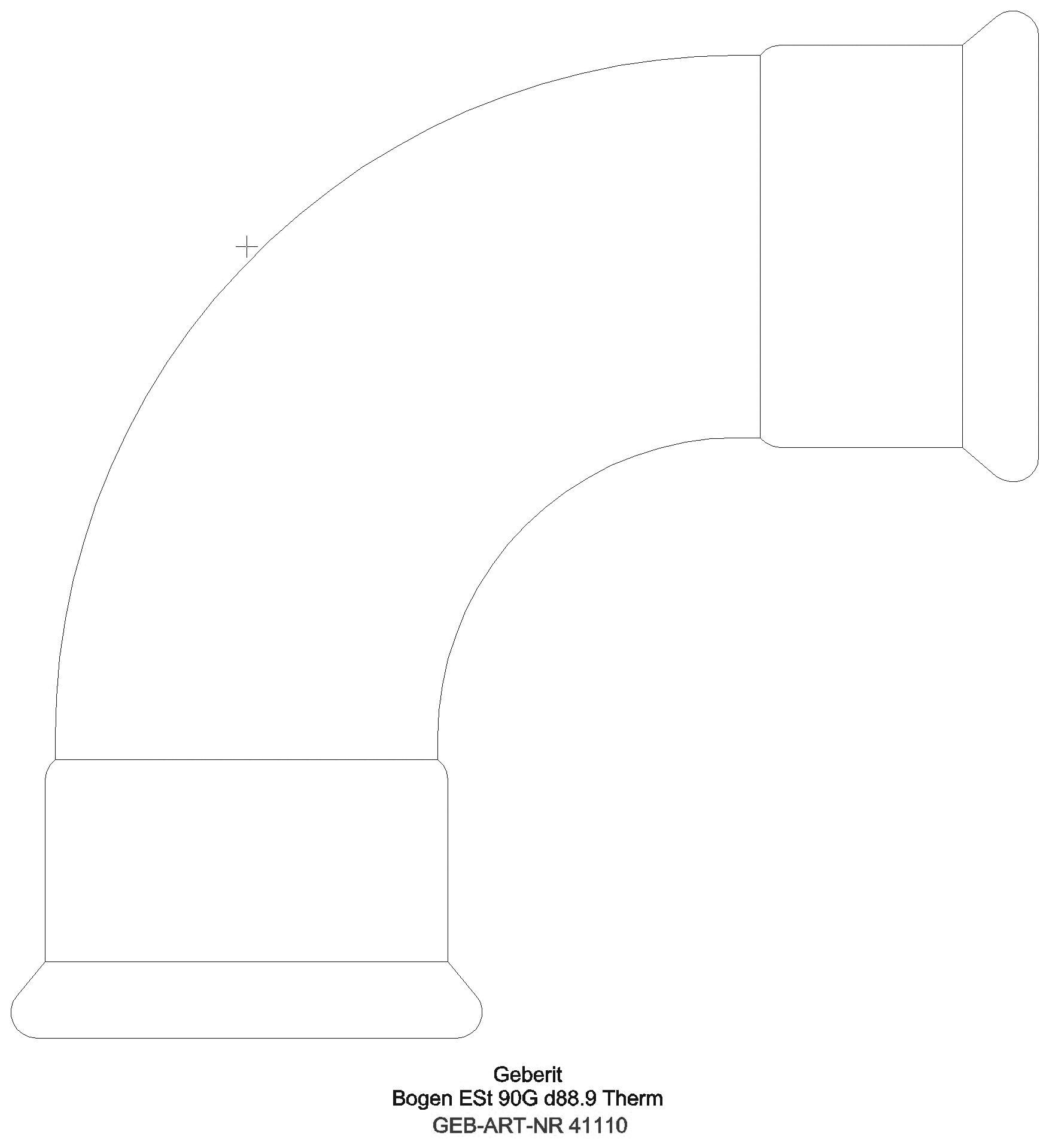 GE Mapress Therm Bogen 90Gr d88,9 _41110_l