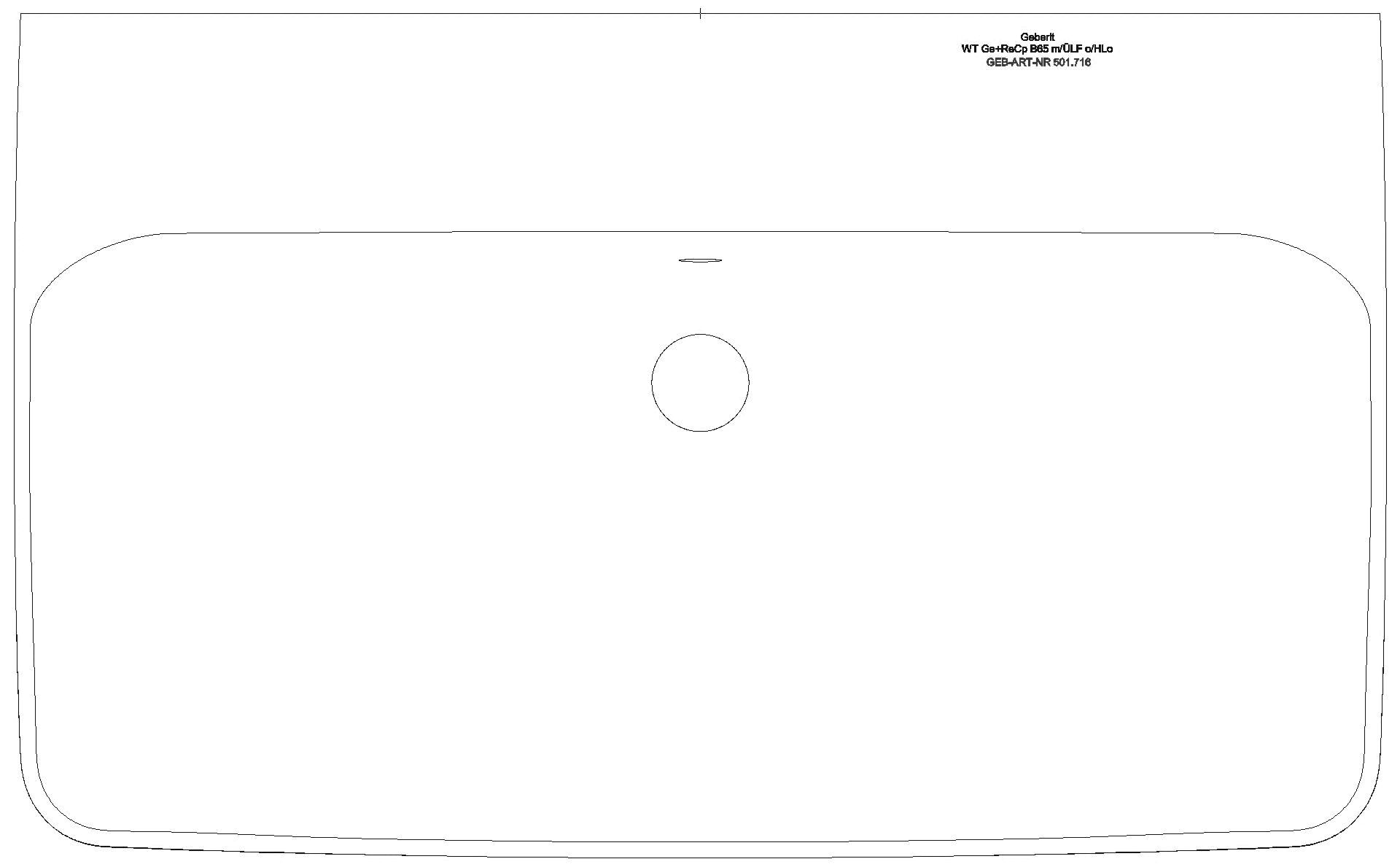 Renova Compact Waschtisch, 65x40cm o. Hl., m. Ül., weiß, KeraTect_501716008_g
