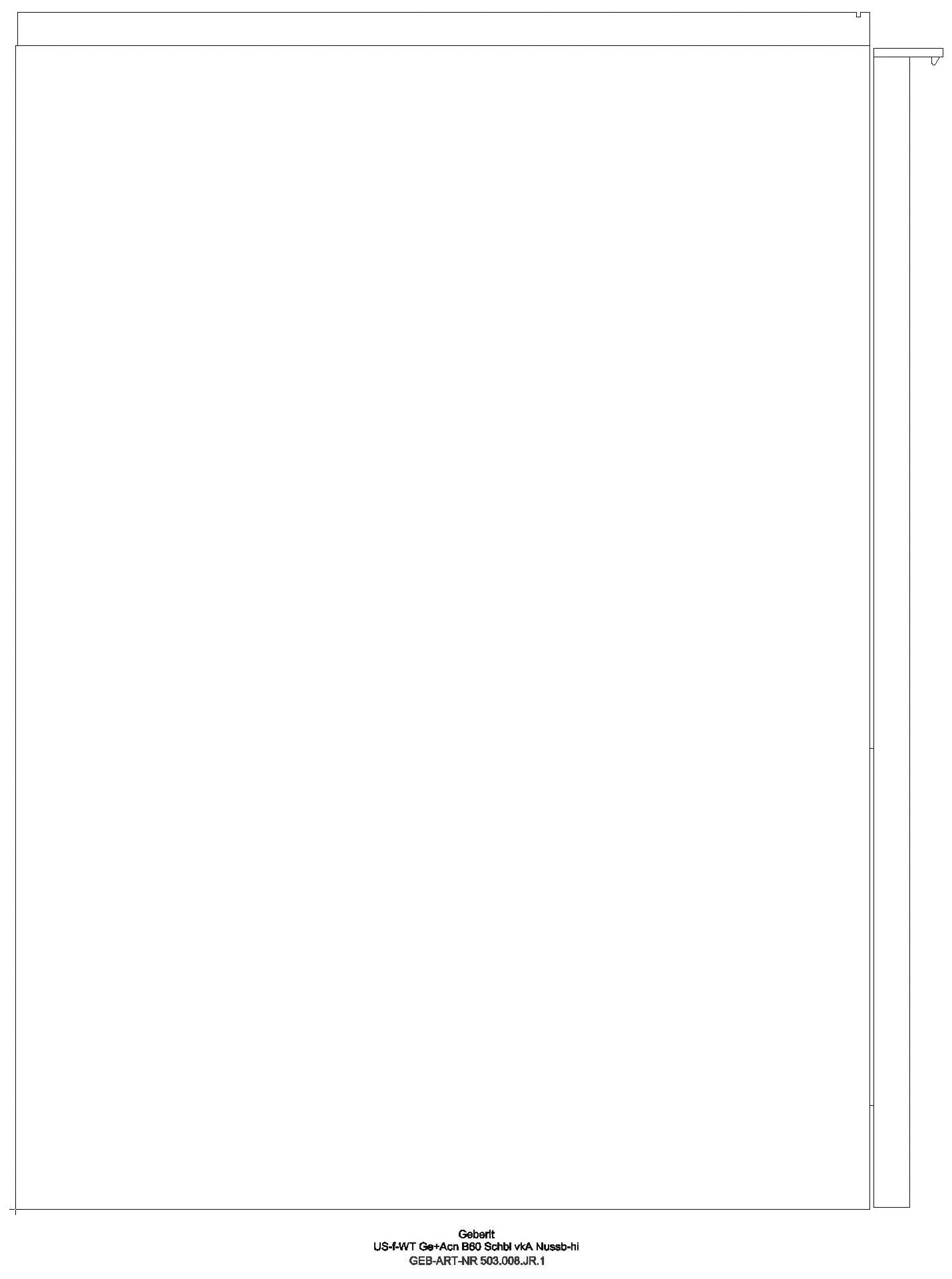 Acanto US für WT B:60cm, 1 Schubl. 1 i.Schubl., verk. Ausld., Nussbaum_ge2s_503008jr1_l