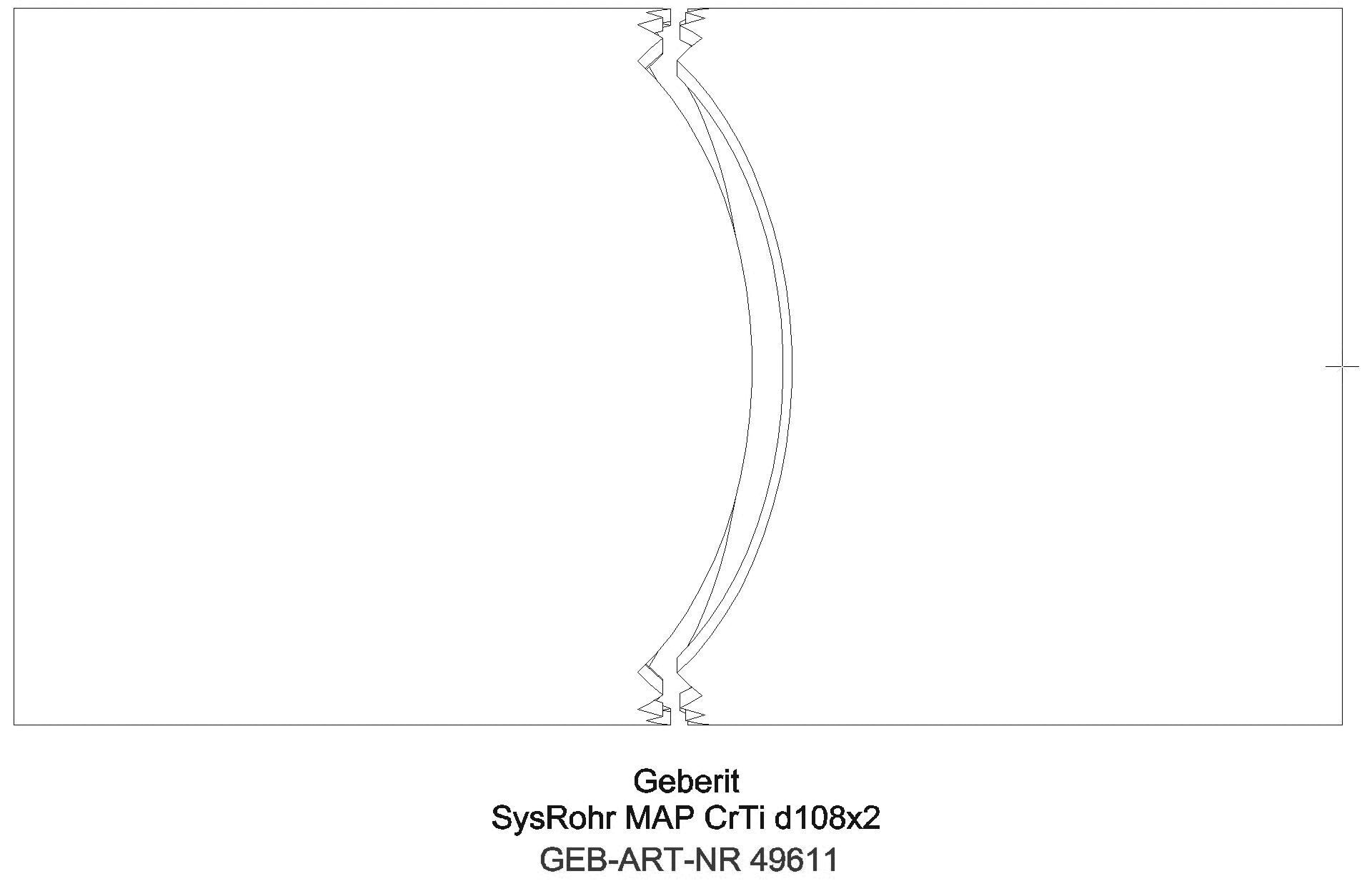 GE Mapress Therm Systemrohr CrTi d88,9,1x1,5 L:6m_49611_l