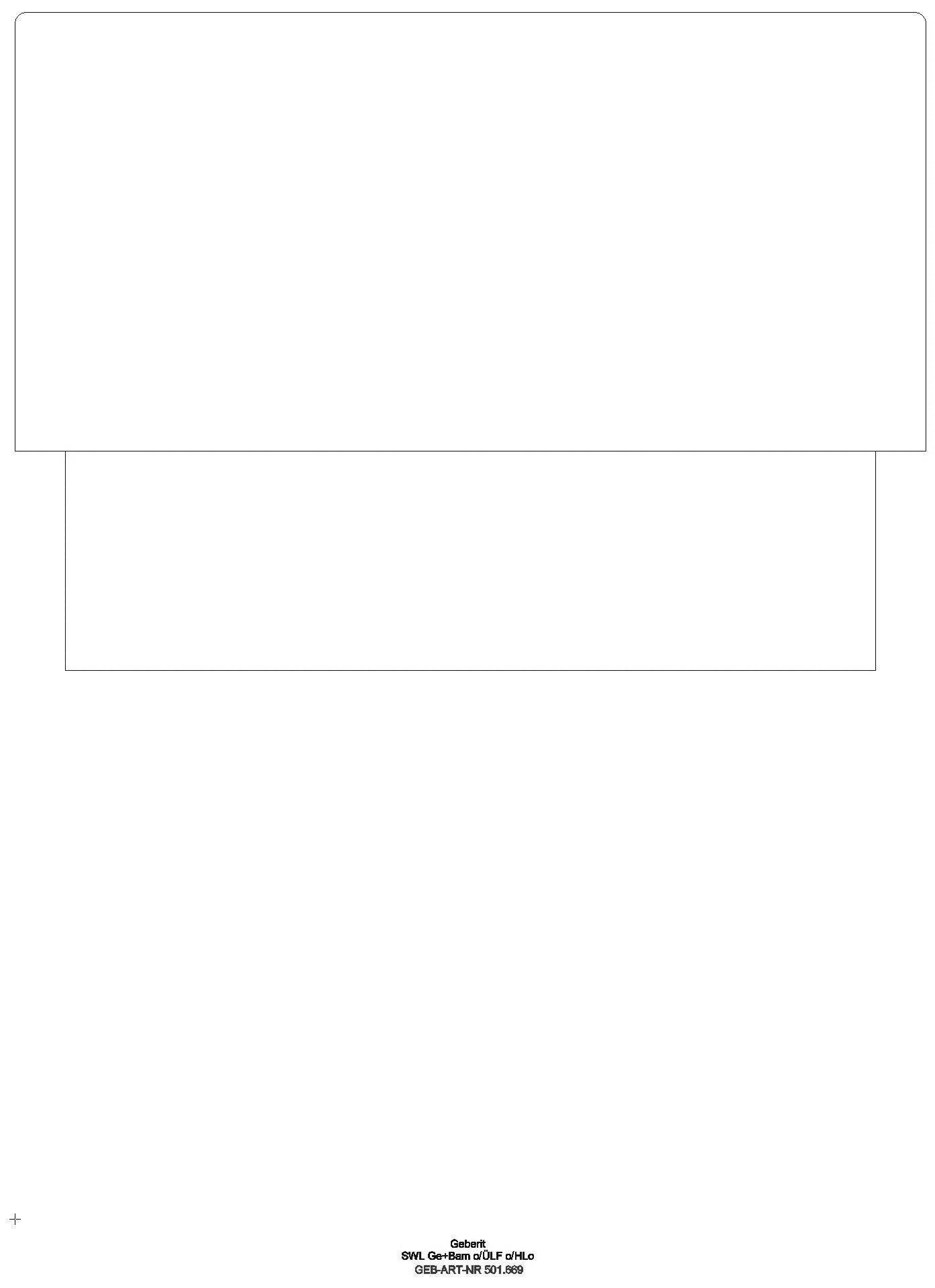 Geberit - Bambini Spiel- und Waschlandschaft f. 2 WT-Armaturen o.Hl o.ÜL B=90cm weiß_ge2s_501669111_l