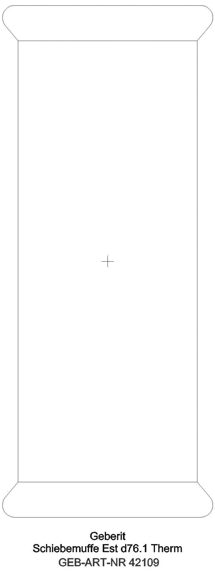 Geberit - GE Mapress Therm Schiebemuffe d76,1 _42109_g