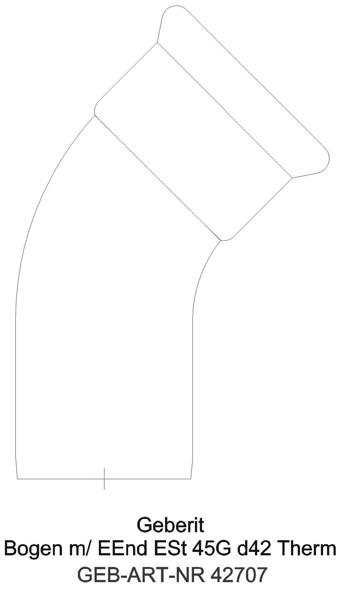 GE Mapress Therm Bogen 45Gr d42 mit Einschubende_42707_l