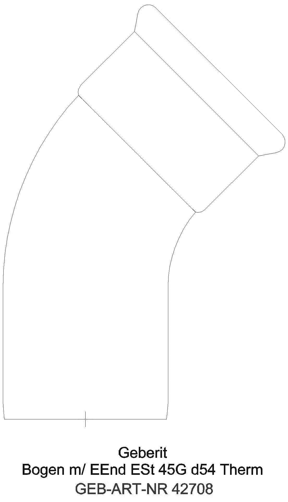GE Mapress Therm Bogen 45Gr d54 mit Einschubende_42708_l