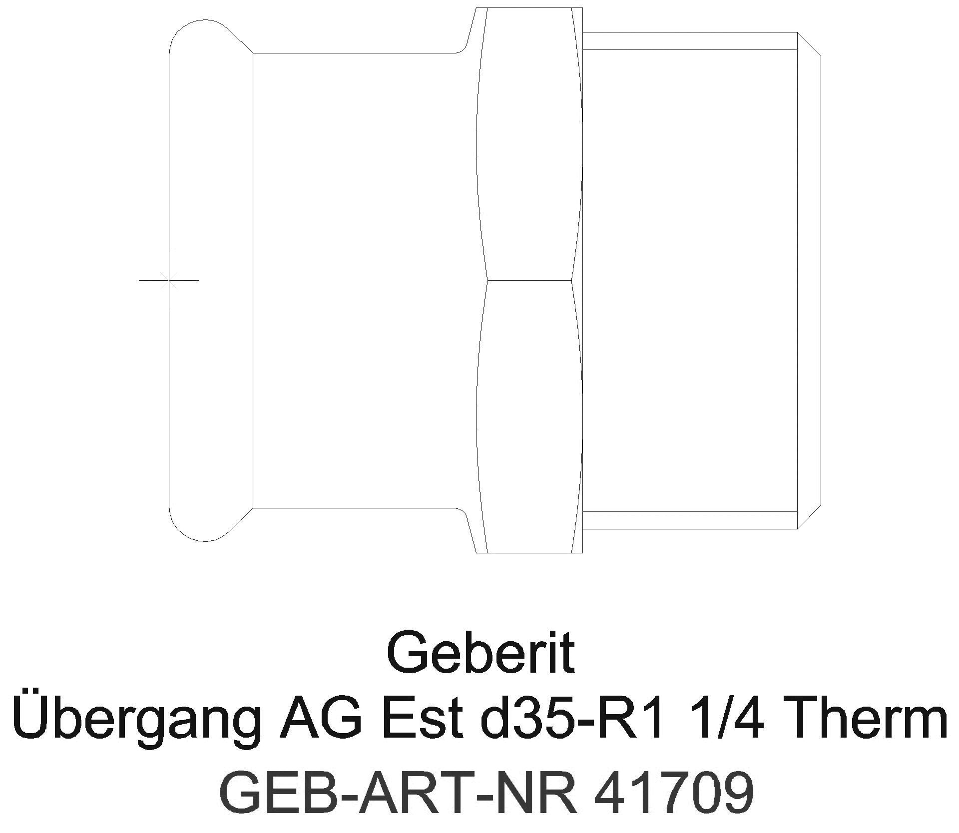 Geberit - GE Mapress Therm Übergang mit AG d28-R1_41709_a