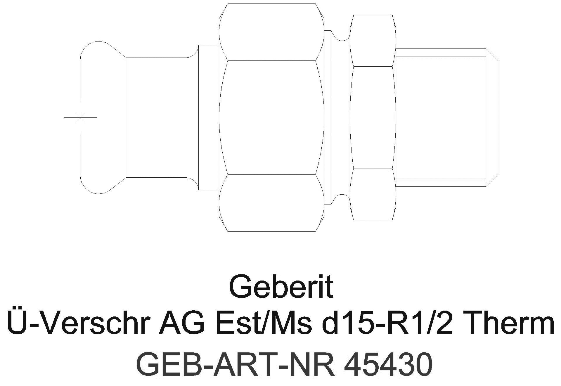 Geberit - GE Mapress Therm Übergangsverschr. mit IG d54-Rp2_45430_g
