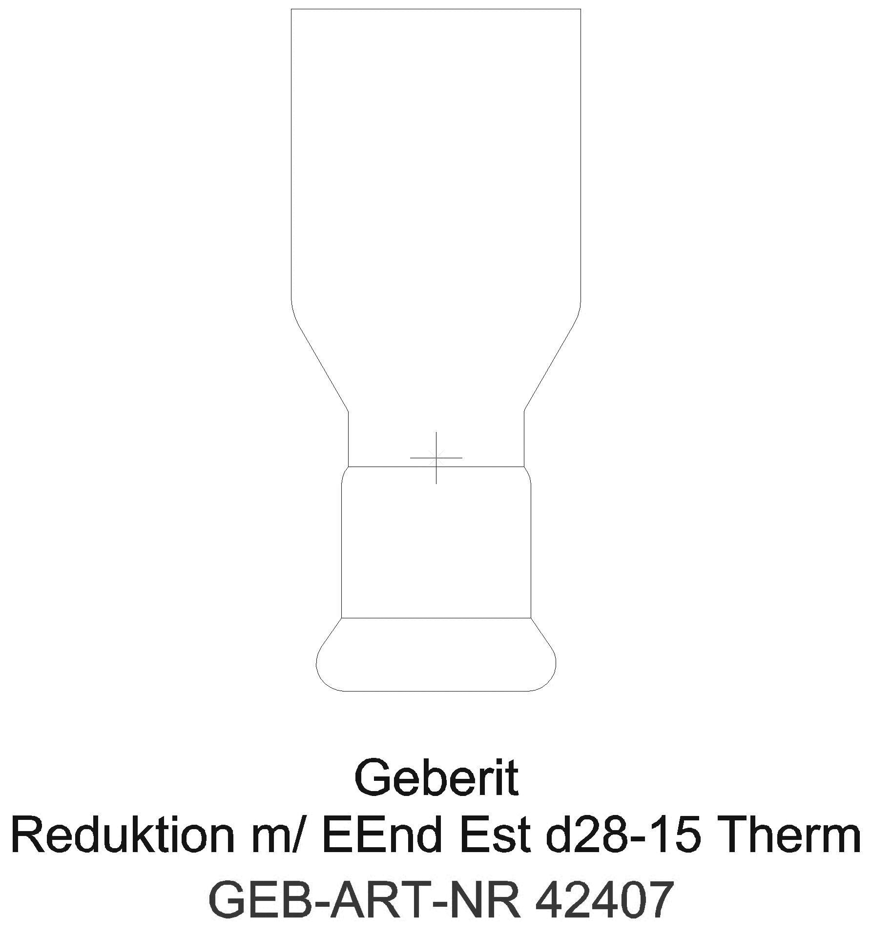 Geberit - GE Mapress Therm Reduktion mit Einschubende d22-18_42407_g
