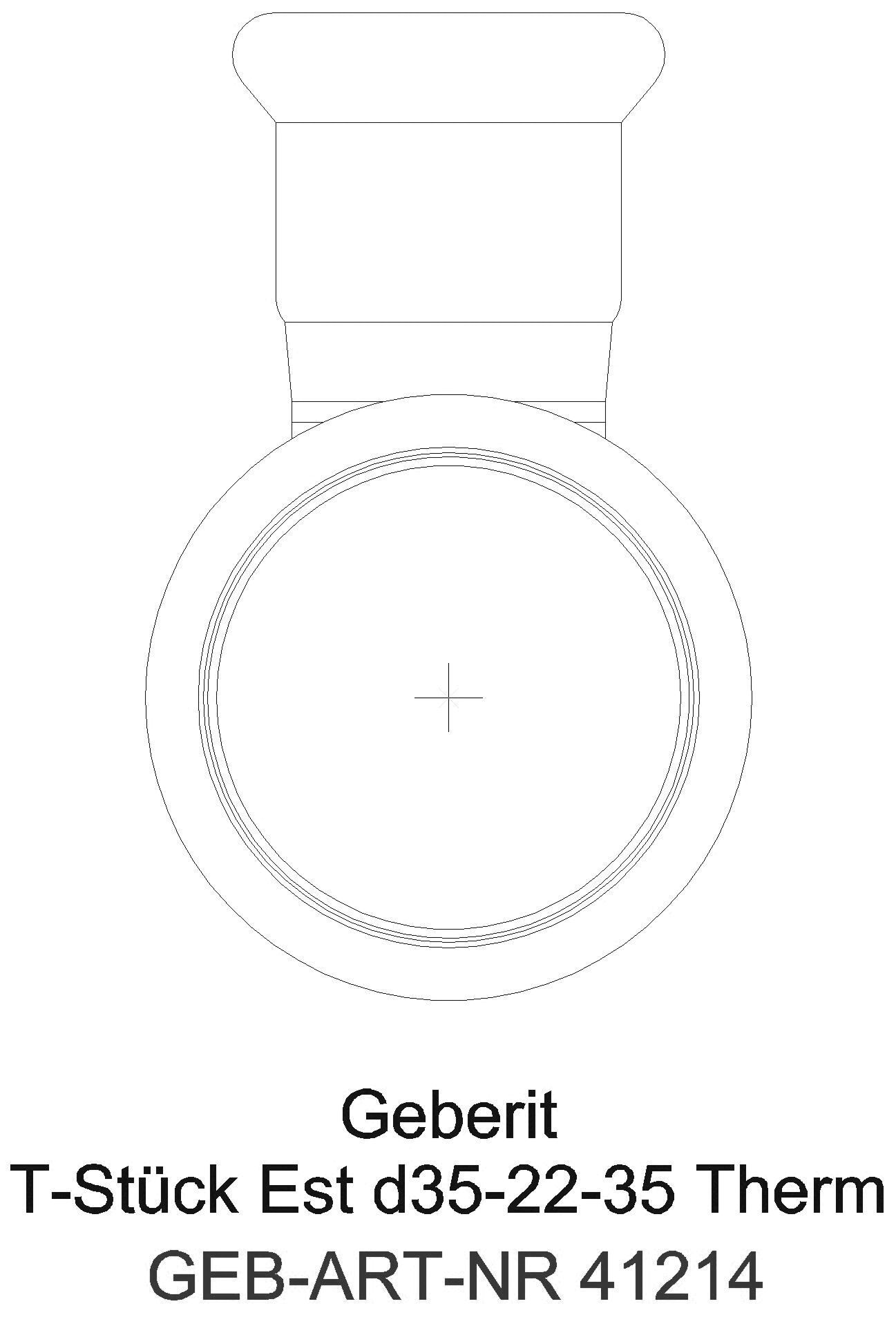 GE Mapress Therm T-Stück reduziert d35-18-35_41214_l