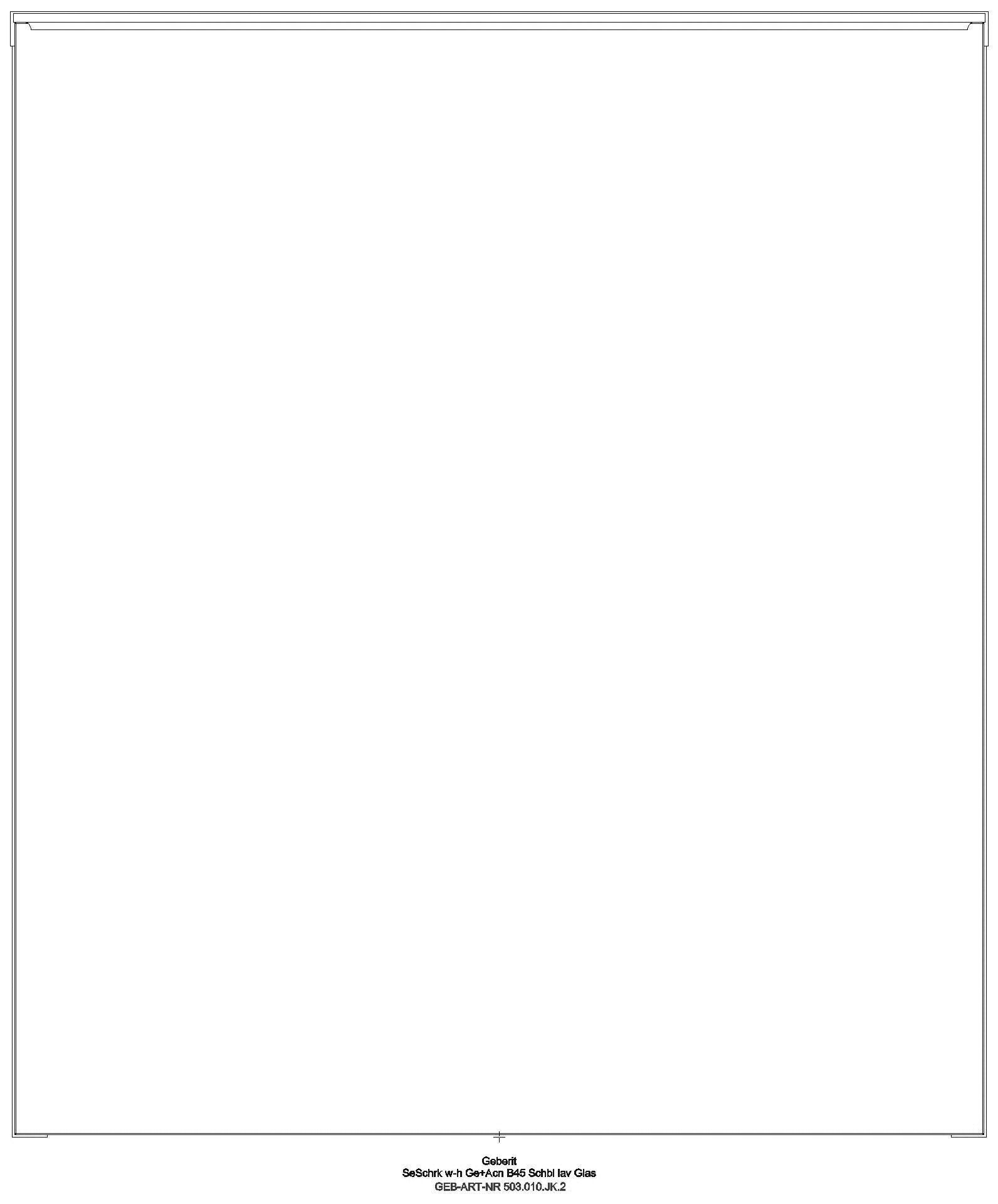 Acanto Seitenschrank mit 1 Schublade i.Schubl., 45,2x52x47,5cm lava/Glas lava_ge2f_503010jk2_a