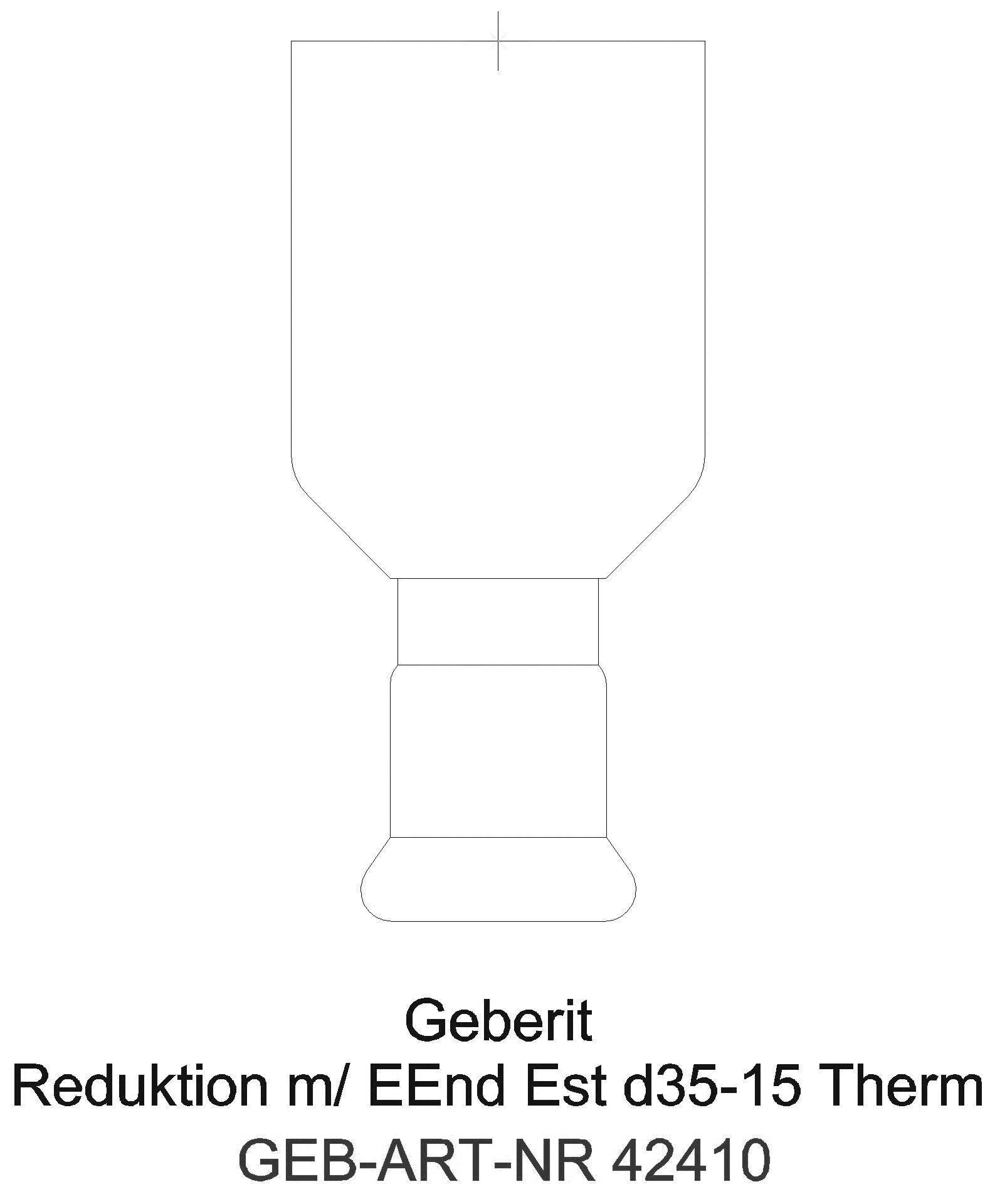 Geberit - GE Mapress Therm Reduktion mit Einschubende d28-22_42410_g