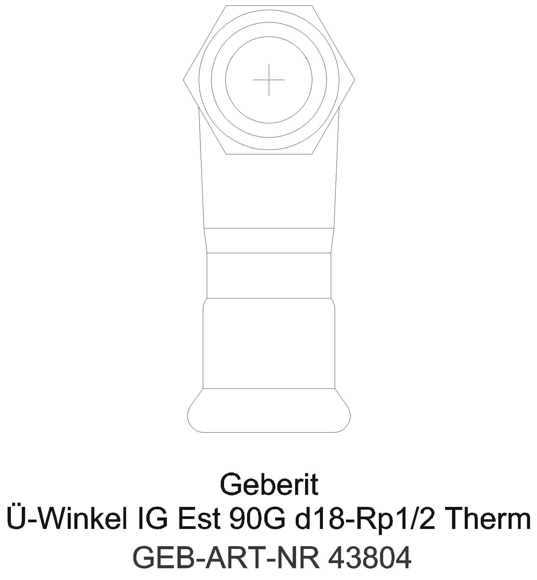 GE Mapress Therm Übergangswinkel 90Gr mit IG d15-Rp1/2_43804_a