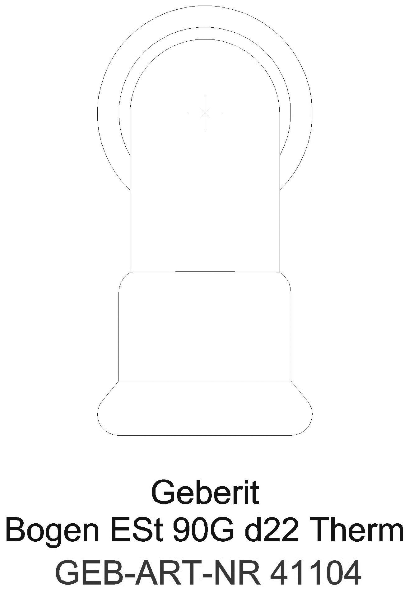 GE Mapress Therm Bogen 90Gr d22 _41104_g