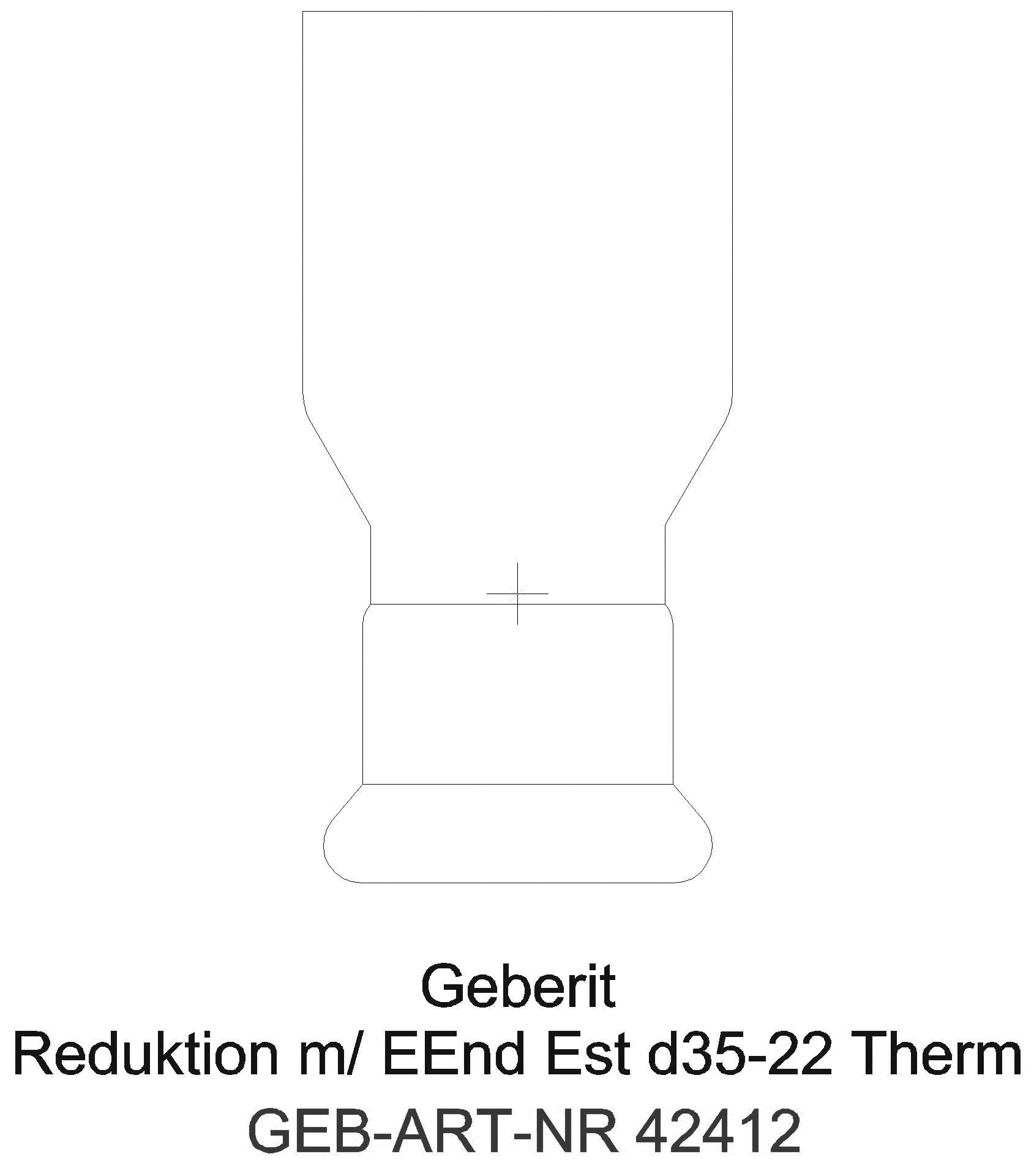 Geberit - GE Mapress Therm Reduktion mit Einschubende d35-15_42412_g