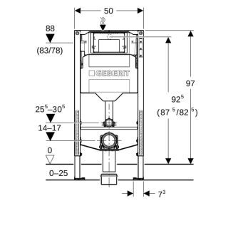 GE Duofix Element für Kinder Stand-WC Geberit - GE Duofix Element für Kinder Stand-WC (GTIN: 4064746031502, HAN: 111922006)