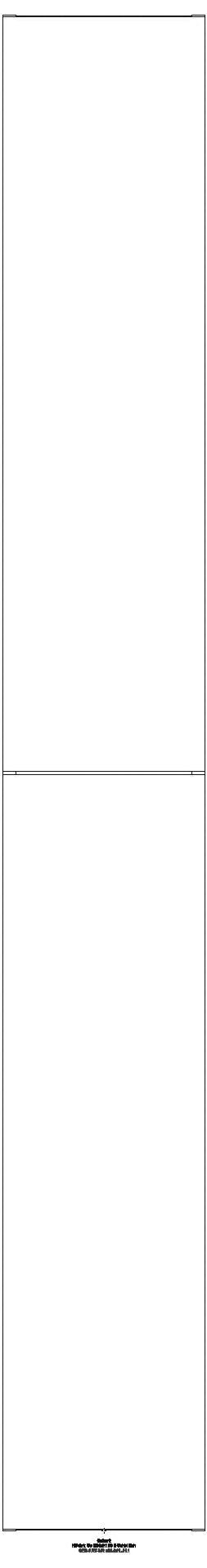 Hochschrank mit zwei Auszügen 24x180x48cm, Eiche_ge2f_503011jh1_a