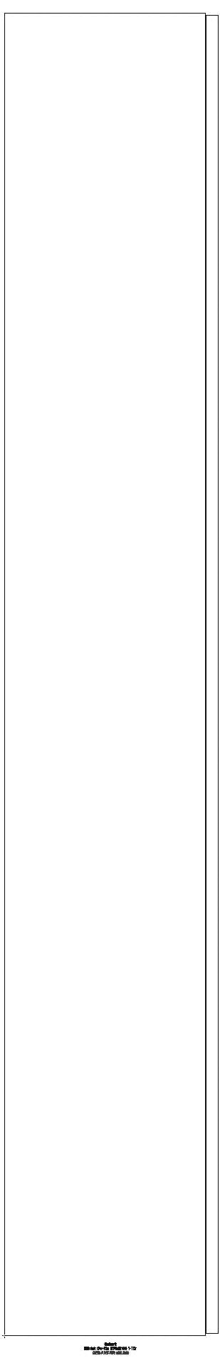 Hochschrank mit einer Tür 36x180x29,1cm, weiß matt_ge2s_502316013_l