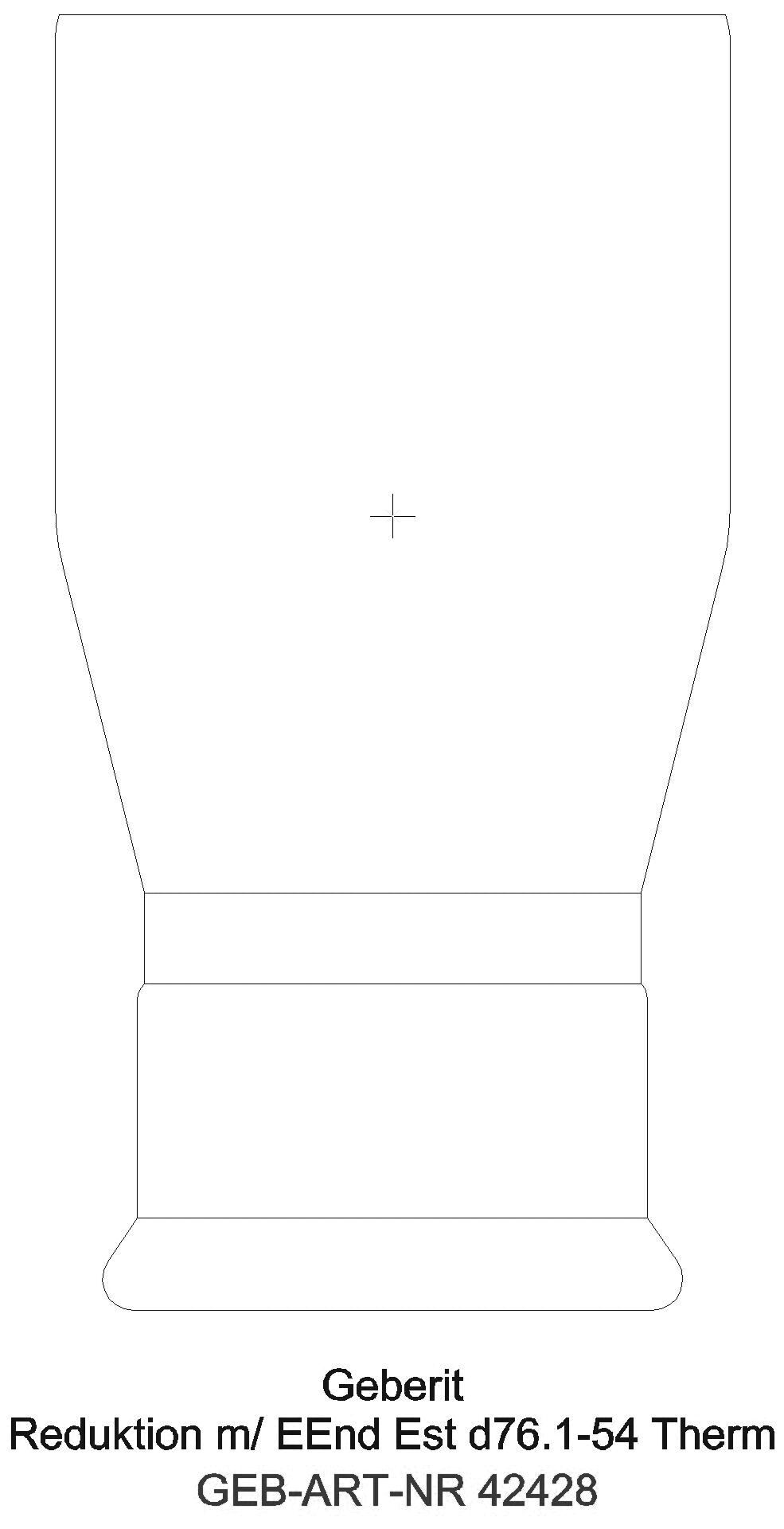 Geberit - GE Mapress Therm Reduktion mit Einschubende d54-42_42428_g