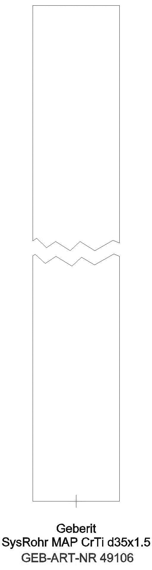 GE Mapress Therm Systemrohr CrTi d28x1,2 L:6m_49106_g